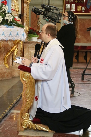 Msza św. w Sanktuarium św. Józefa w Kaliszu pod przewodnictwem bp. Marka Mendyka