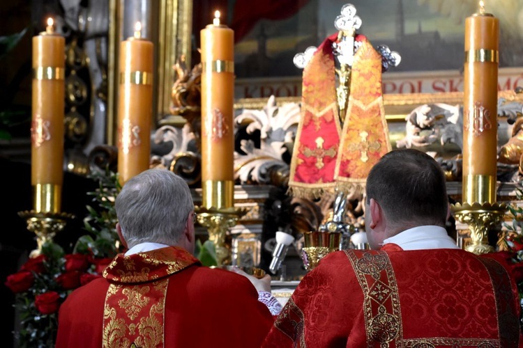 Uroczystości ku czci św. Stanisława w świdnickiej katedrze