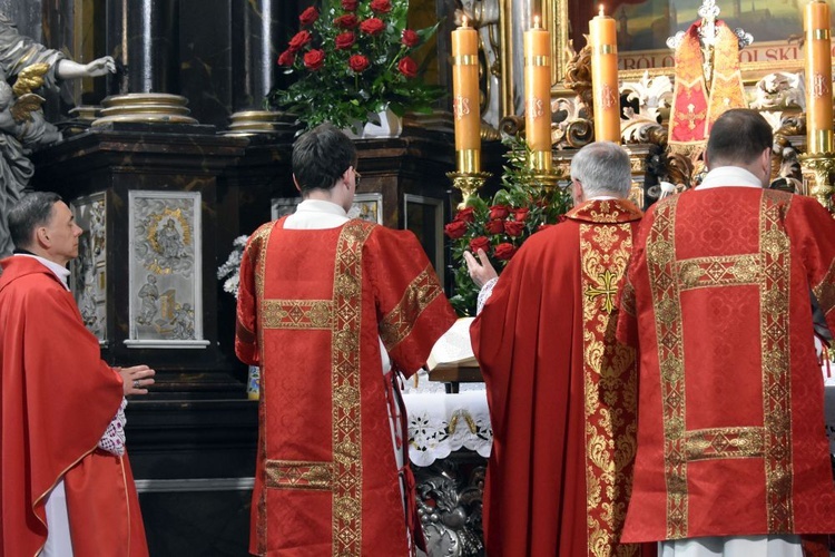 Uroczystości ku czci św. Stanisława w świdnickiej katedrze