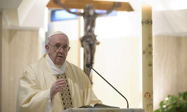 Franciszek: Diabeł z zawiści usiłuje zniszczyć Kościół