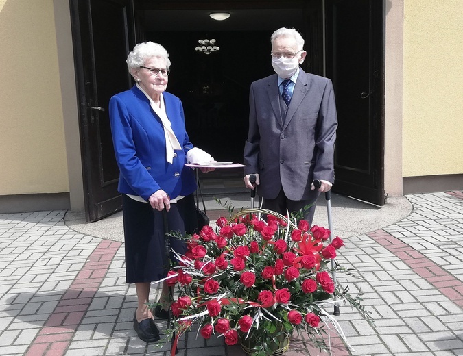 70-lecie małżeństwa Krystyny i Gerarda Gawronów