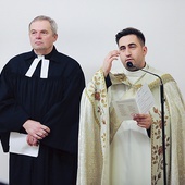 Jednym z ostatnich wydarzeń, które odbyły się w Wyższym Seminarium Duchownym w Elblągu przed zmianą sytuacji społecznej, były nieszpory ekumeniczne. Diakon Michał Semeniuk prowadził wtedy modlitwy.
