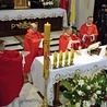 ▲	Msza św. sprawowana była w kościele  pw. św. Stanisława, biskupa i męczennika, patrona Polski.