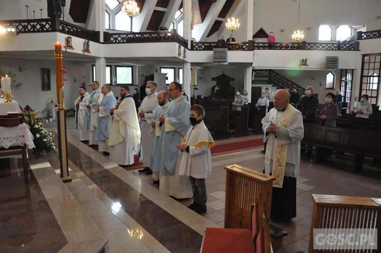 Figura Matki Bożej Fatimskiej przejechała ulicami Gubina