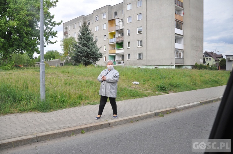 Figura Matki Bożej Fatimskiej przejechała ulicami Gubina