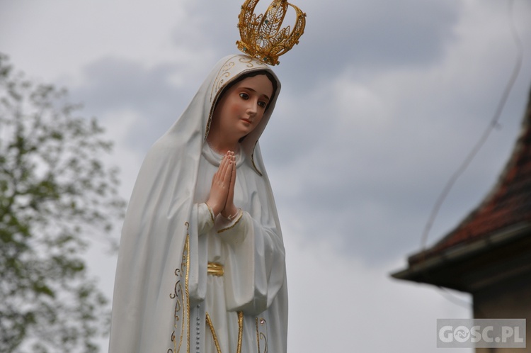 Matka Boża Fatimska na ulicach Gubina