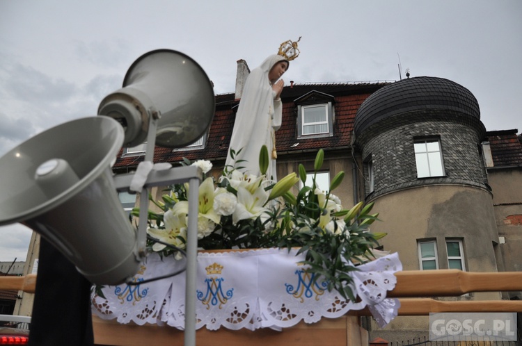 Matka Boża Fatimska na ulicach Gubina