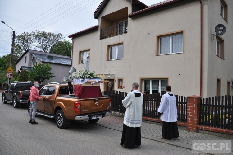 Matka Boża Fatimska na ulicach Gubina