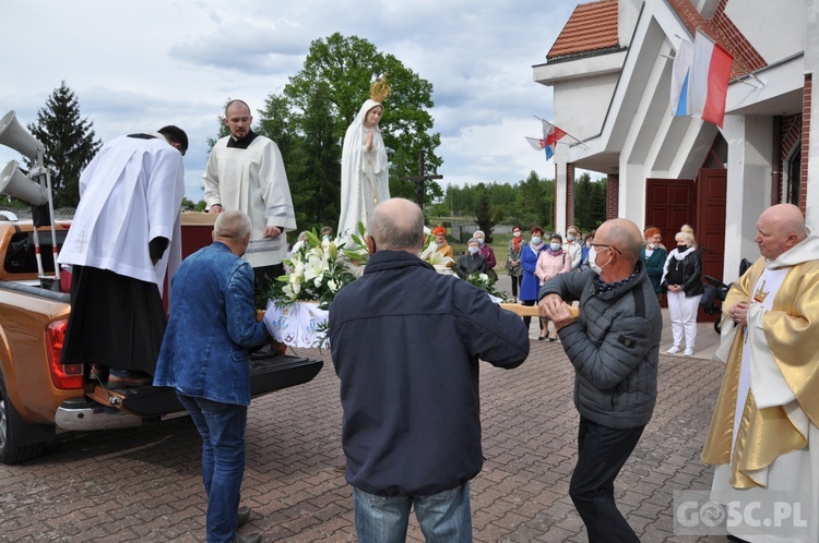 Matka Boża Fatimska na ulicach Gubina