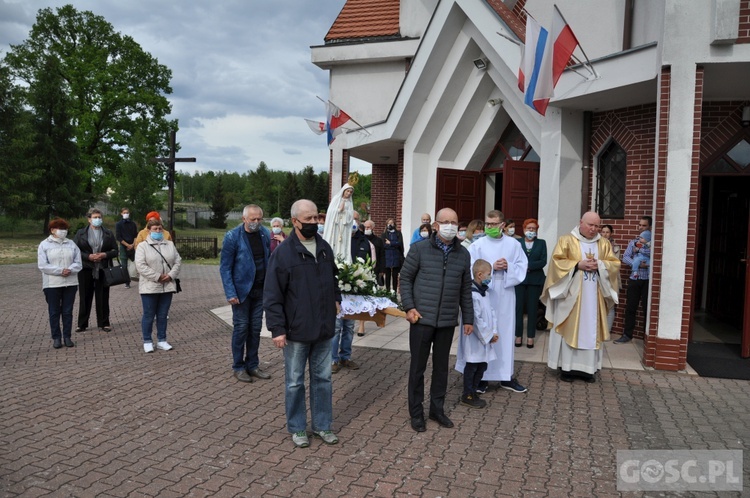 Matka Boża Fatimska na ulicach Gubina