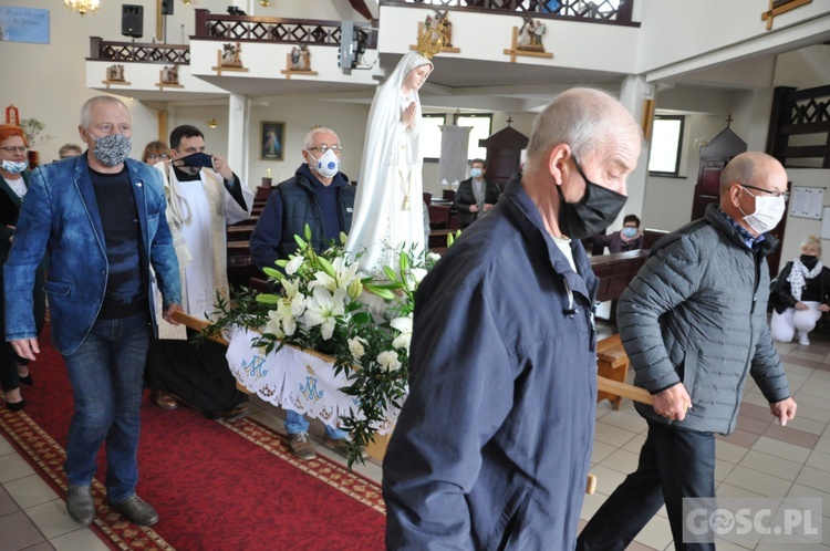 Matka Boża Fatimska na ulicach Gubina