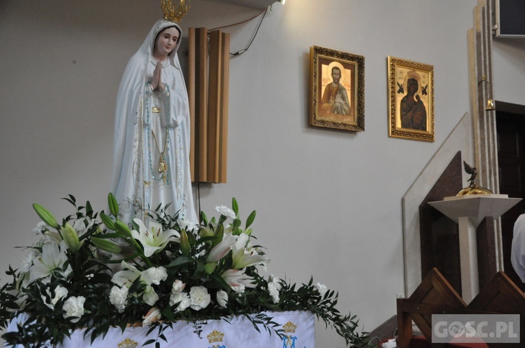 Matka Boża Fatimska na ulicach Gubina