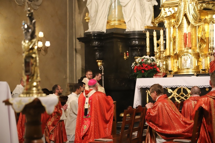 Msza św. w kościele na Skałce