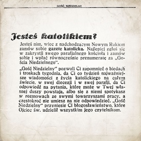 Jesteś katolikiem?