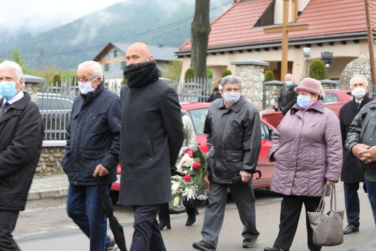 Pogrzeb śp. ks. Michała Klisia w Międzybrodziu Żywieckim