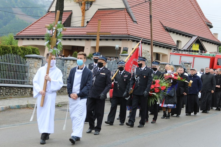 Pogrzeb śp. ks. Michała Klisia w Międzybrodziu Żywieckim