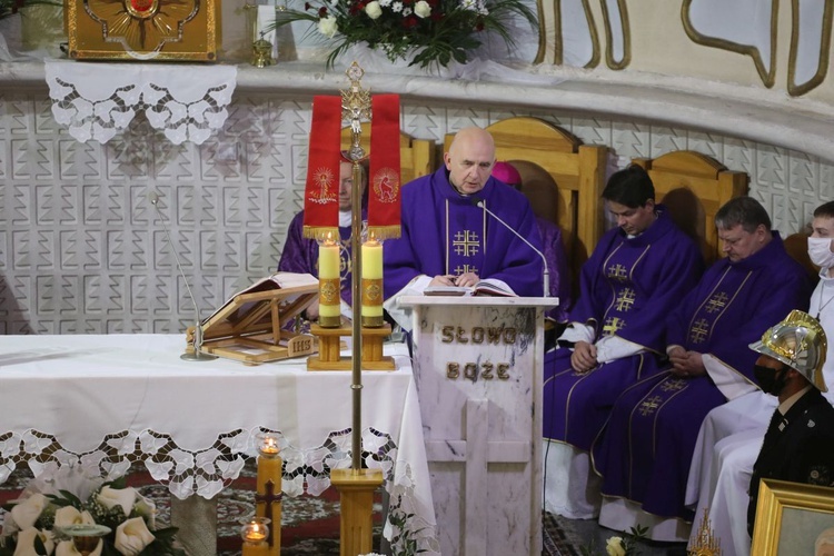 Pogrzeb śp. ks. Michała Klisia w Międzybrodziu Żywieckim