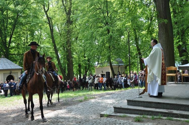 Pielgrzymka miłośników koni na Górę Świętej Anny