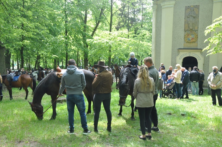 Pielgrzymka miłośników koni na Górę Świętej Anny