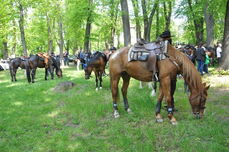 Pielgrzymka miłośników koni na Górę Świętej Anny