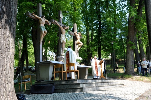 Pielgrzymka miłośników koni na Górę Świętej Anny