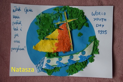 Dzieci z Targanic na 100. rocznicę urodzin św. Jana Pawła II