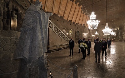 Wieliccy górnicy uczcili 100. rocznicę urodzin Jana Pawła II