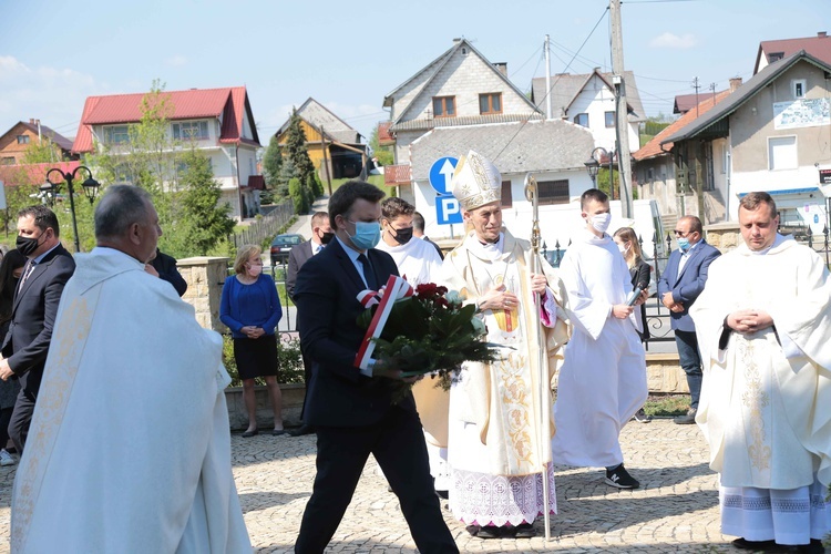 Otwarcie ścieżki Jana Pawła II