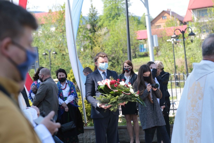 Otwarcie ścieżki Jana Pawła II