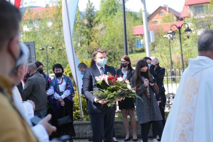 Otwarcie ścieżki Jana Pawła II