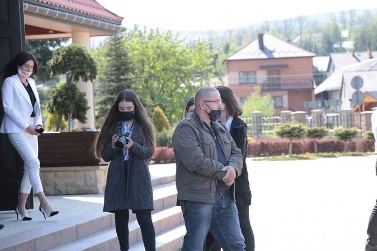 Otwarcie ścieżki Jana Pawła II