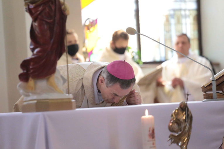 Otwarcie ścieżki Jana Pawła II