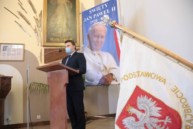 Otwarcie ścieżki Jana Pawła II