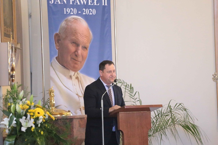 Otwarcie ścieżki Jana Pawła II