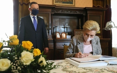 Prezydencka para odwiedziła Muzeum Dom Rodzinny Jana Pawła II w Wadowicach