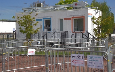 W Gdańsku powstało pierwsze w Polsce mobilne centrum testowe walk-thru