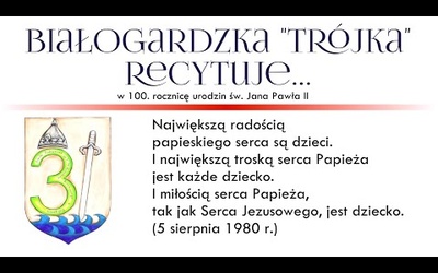 #darna100 Białogardzka "Trójka" recytuje...