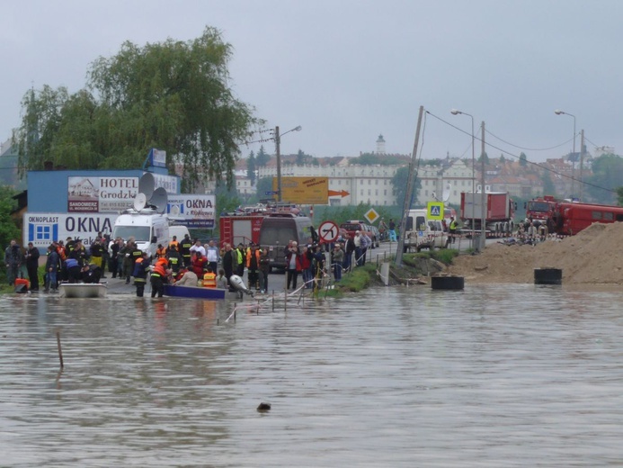 Sandomierz 2010. To była wielka powódz. 