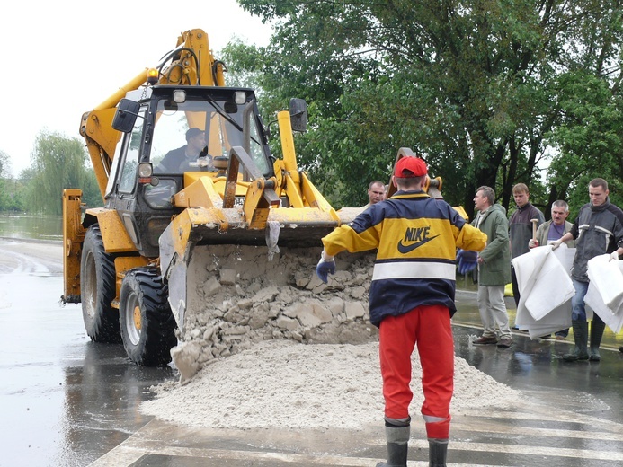 Sandomierz 2010. To była wielka powódz. 