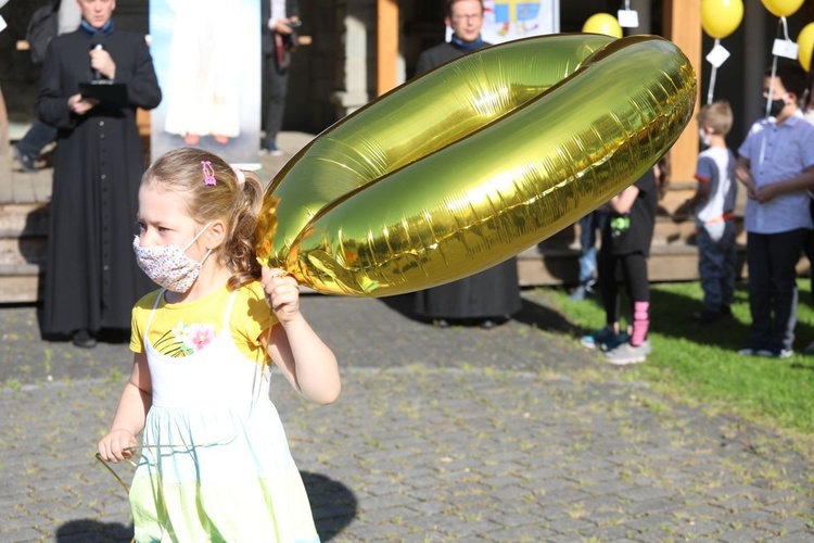 Obchody 100. urodzin św. Jana Pawła II w bazylice w Hałcnowie