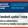 Zasłoń usta i nos