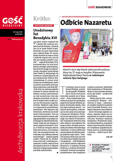 Gość Krakowski 21/2020