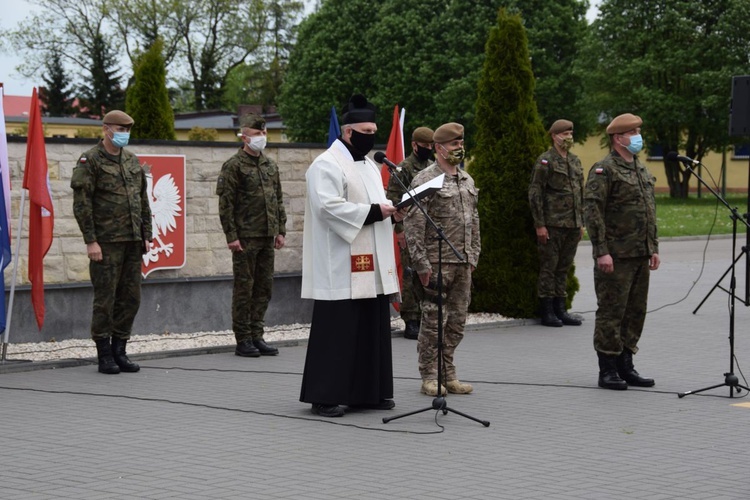 Przysięga wojskowa w Sandomierzu