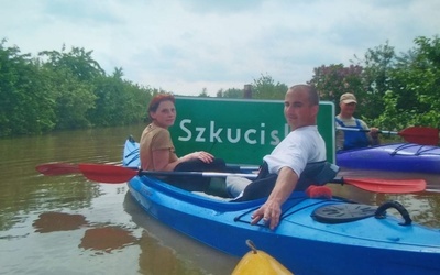 Po terenie gminy można było poruszać się tylko kajakiem.