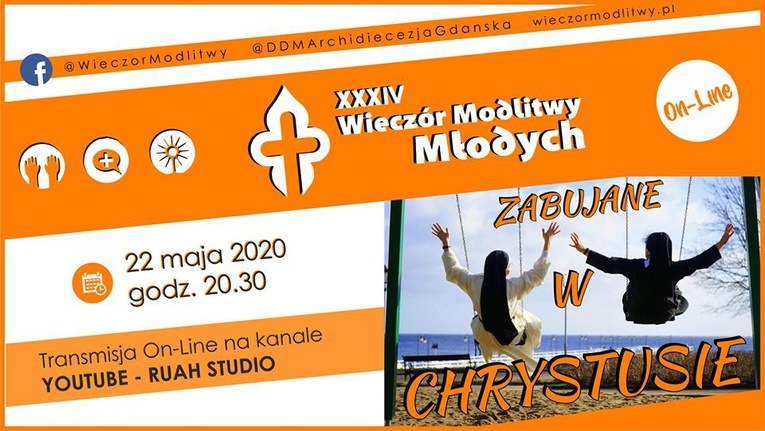 XXXIV Wieczór Modlitwy Młodych odbędzie się pod hasłem "Zabujane w Chrystusie".