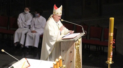 Msza św. w 25. rocznicę wizyty Jana Pawła II w Bielsku-Białej - kościół NSPJ