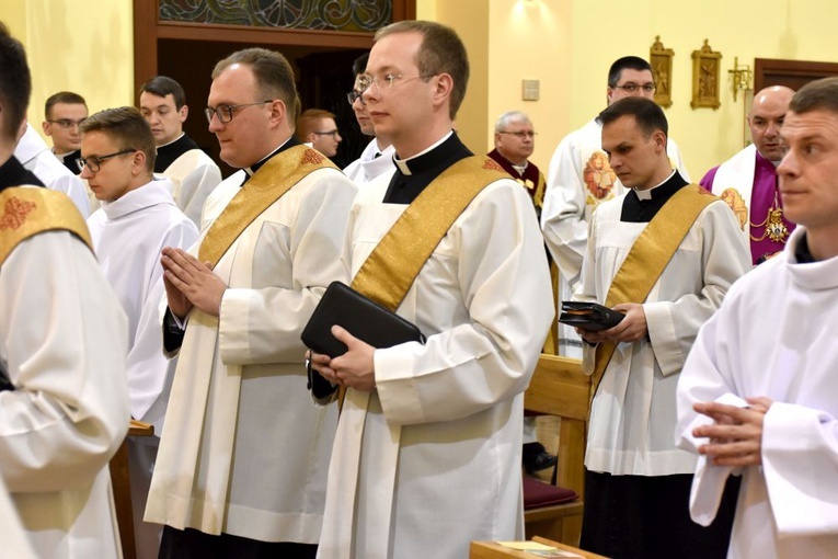 Pożegnanie diakonów w świdnickim WSD