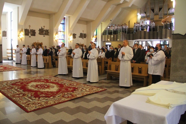 Święcenia diakonatu w Jodłowej