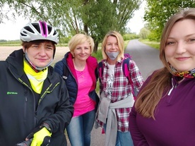 Od lewej: Agnieszka Napiórkowska, Ewa Zakrzewska, Aneta Grzegorzewska i Magdalena Gorożankin