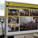 Jan Paweł II i kard. Stefan Wyszyński w Trzebnicy